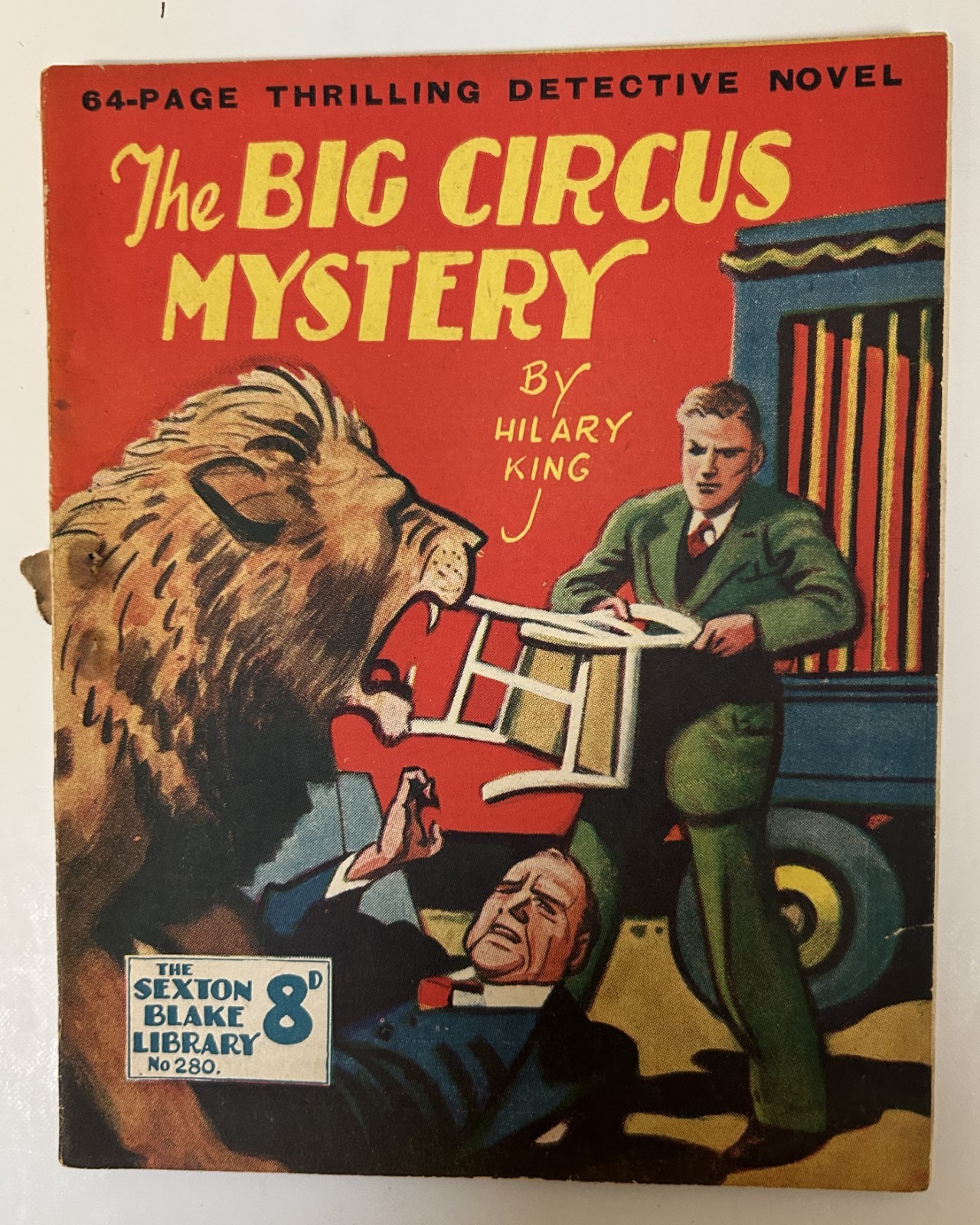 The Sexton Blake Library No.280 The Big Circus Mystery Hilary King Good