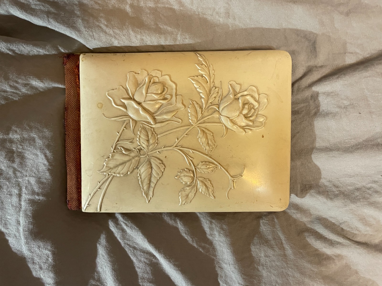 Antique Victorian Autograph Book 1890’s 1900’s New Jersey NJ