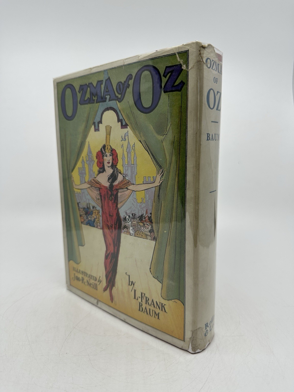 Ozma of Oz L Frank Baum Jno R Neill Vintage HC w/DJ Reilly & Lee 1907 The Wizard