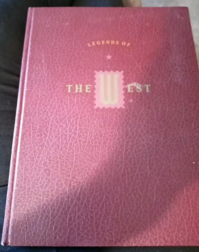 Legends of the West USPS Hardbound Book ONLY No Stamps Old West Collect Stamps