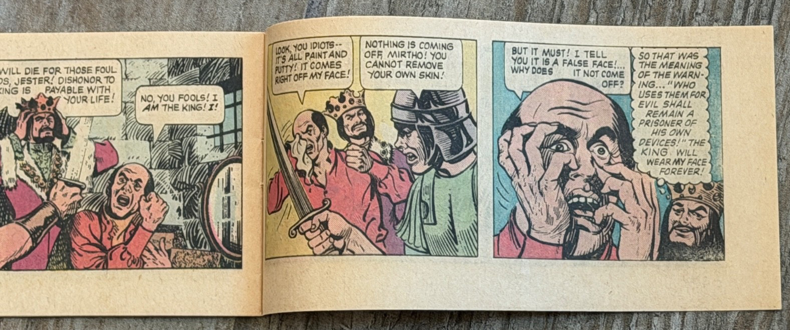 „The Twilight Zone“ Whitman Mini Comic Strip W.S. Cayuga Productions 1974