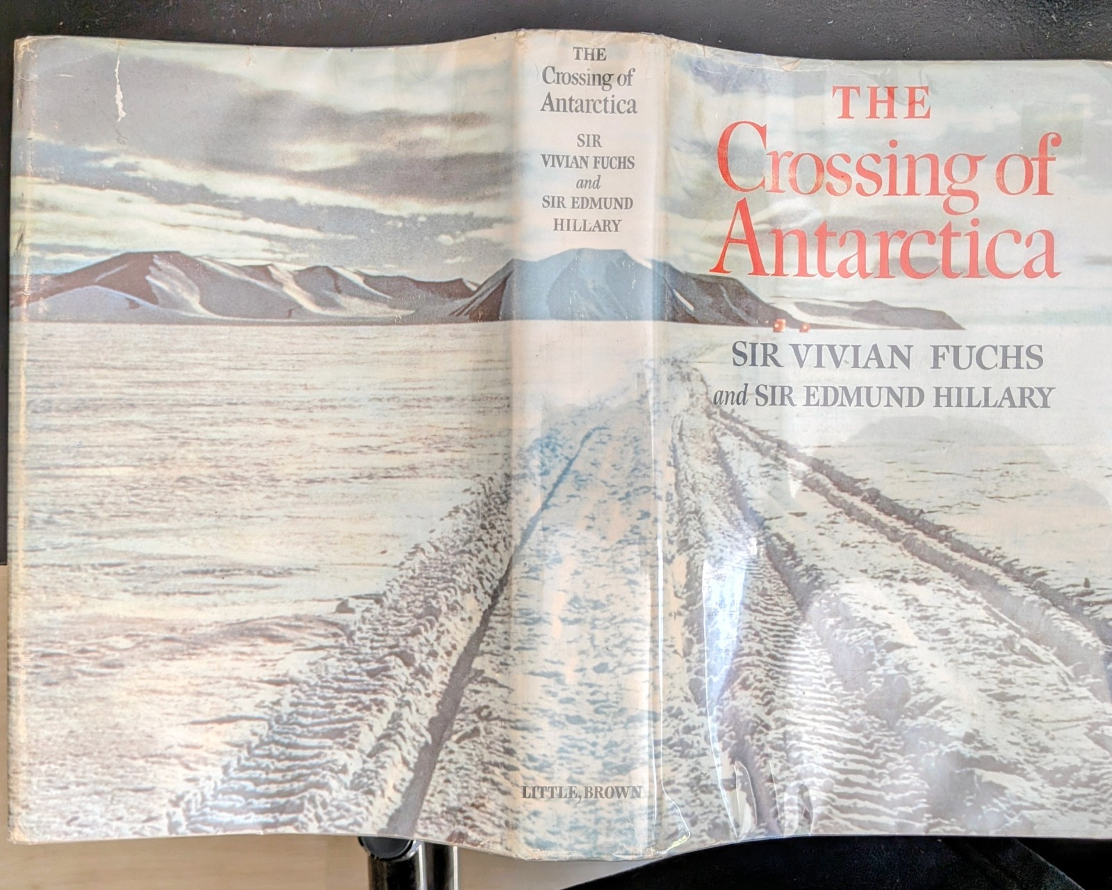 The Crossing Of Antarctica, Sir Vivian Fuchs 1958 1st American Edition HC VG