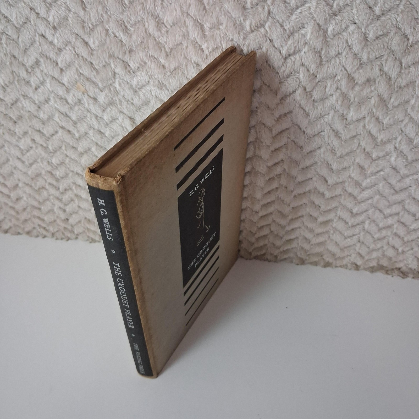 Vintage 1937 The Croquet Player H.G. Wells First American Edition HC Book