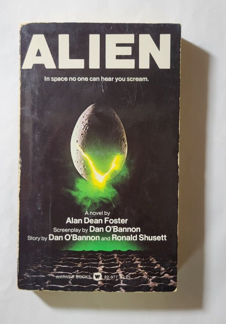 Alien by Alan Dean Foster 1979 Warner 1st Printing Paperback