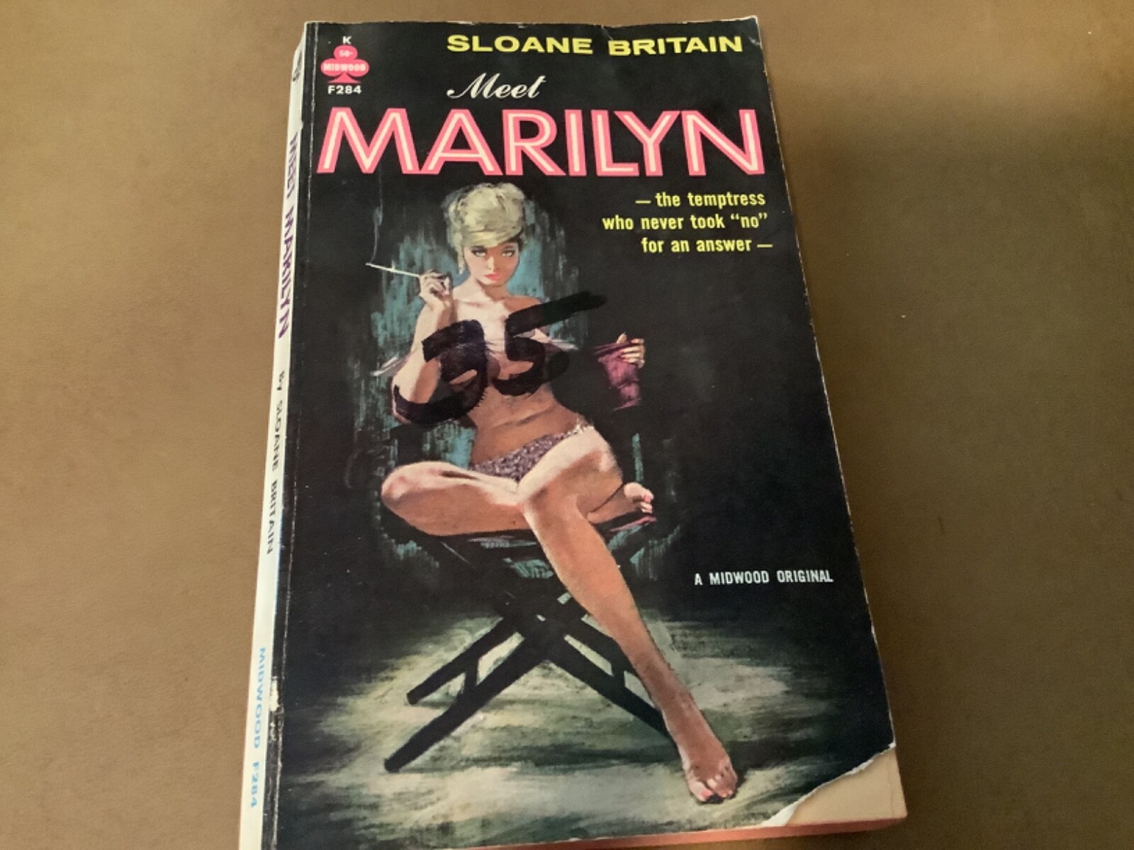 Meet Marilyn by Sloane Britain ~ 1960 Midwood F284 PB RARE