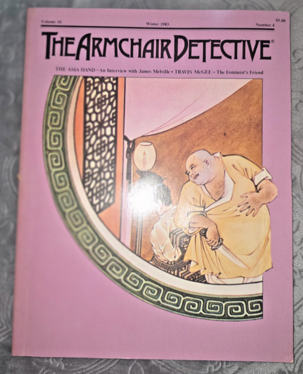 The Armchair Detective LOT of 4 Mystery Magazines Vol 16-17 1983-1984 Mysterious