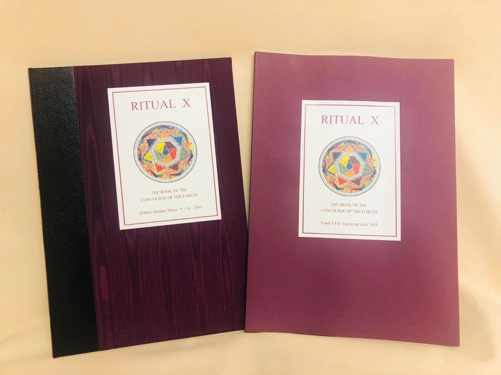 Golden Dawn Enochian Magic Ritual X Aleister Crowley facsimile manuscript