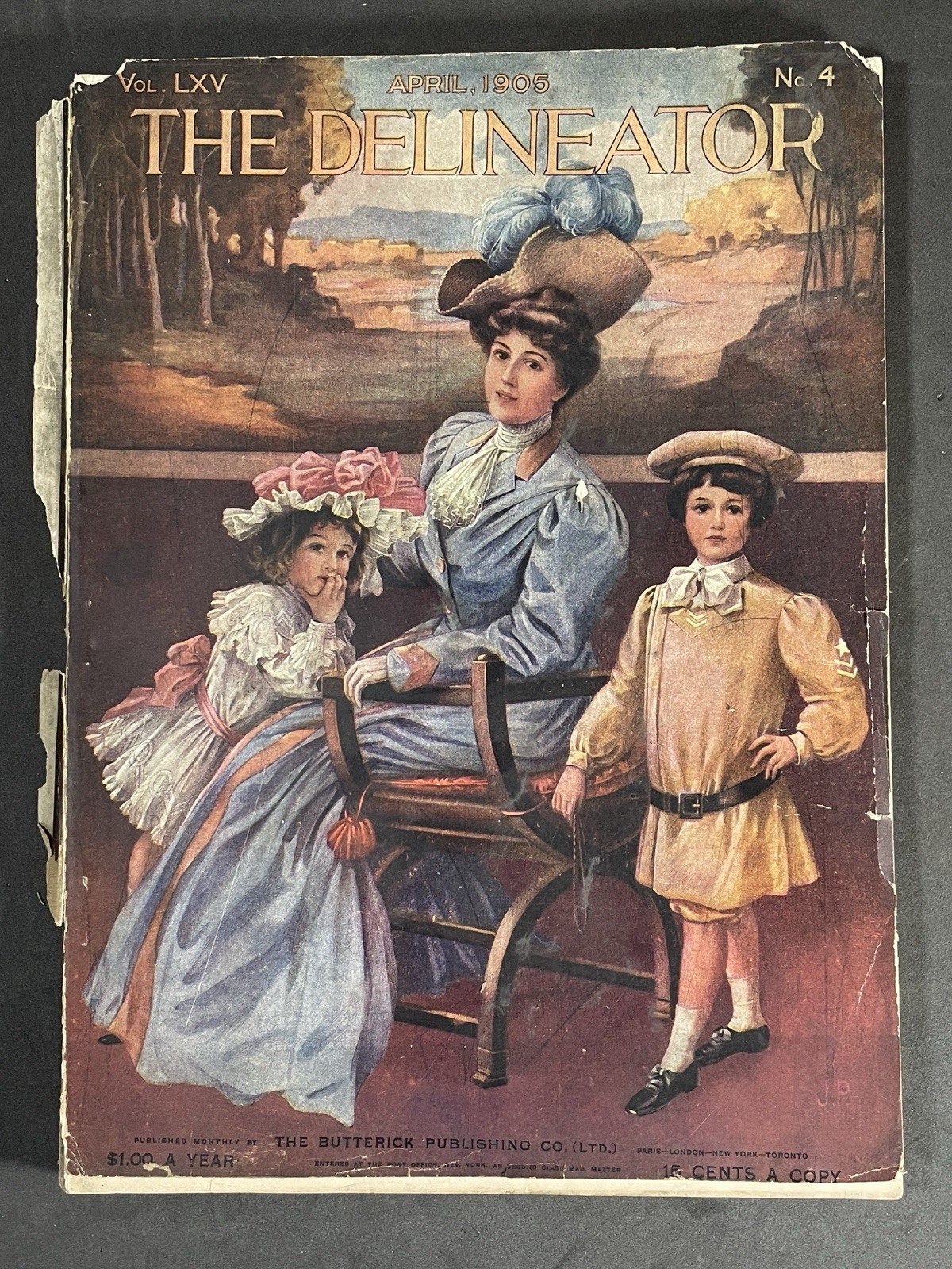 1905 April THE DELINEATOR MAGAZINE London England New York Woman’s Fashions