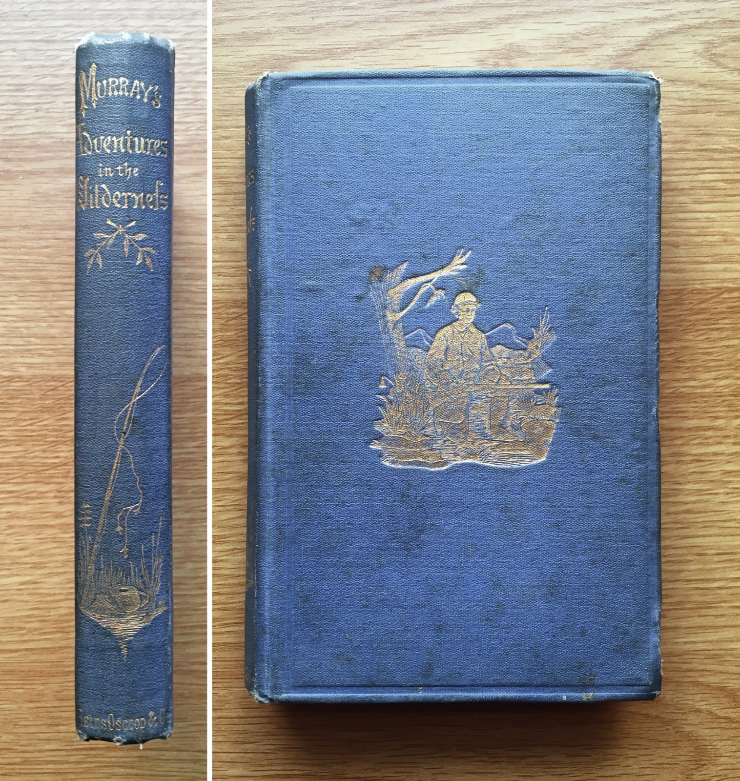William Henry Harrison Murray, Adventures In The Wilderness, 1st Ed, 1869