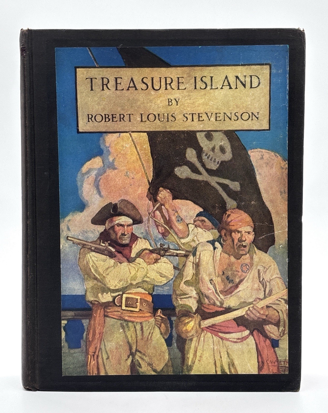 SCRIBNERS Treasure Island, Robert Louis Stevenson, 1911 Edition Illustrated