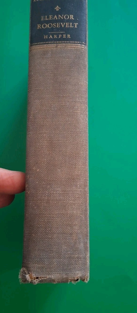 Eleanor Roosevelt „This I Remember“ 1949 First Edition Hardcover Harper Brothers