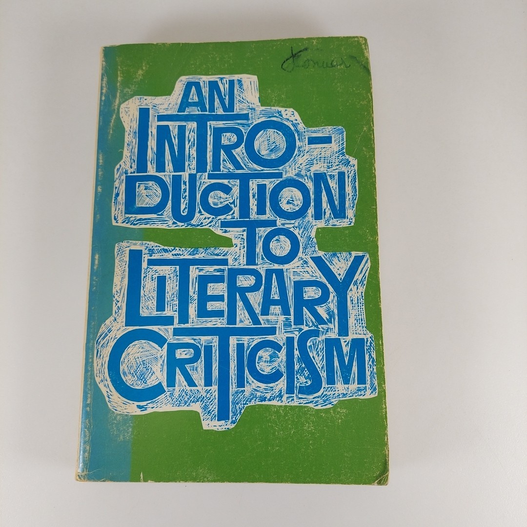 An Introduction to Literary Criticism Danziger & Johnson 1966 D.C. Heath PB