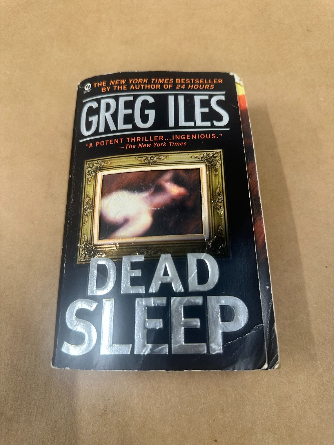 Dead Sleep Greg Iles Mass Market Paperback 2002 Thriller Suspense