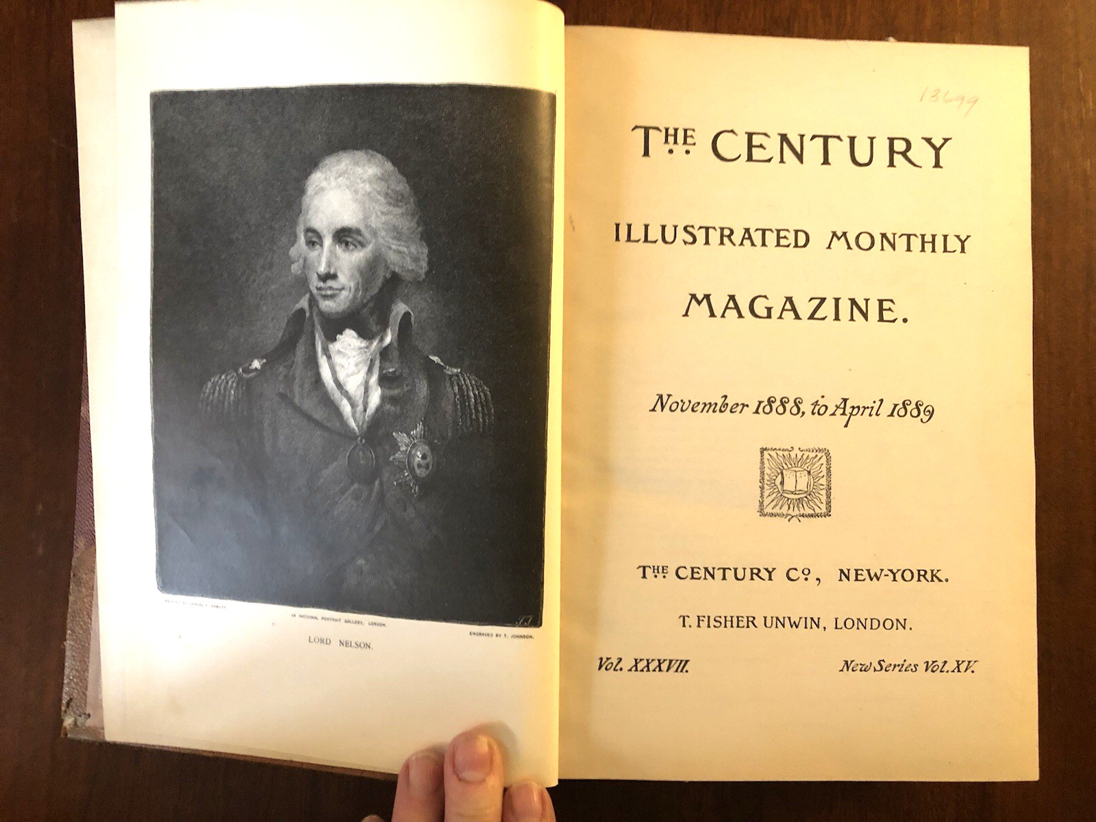 The CENTURY ILLUSTRATED MAGAZINE Bound Volume 15 Nov 1888 to April 1889 Charming