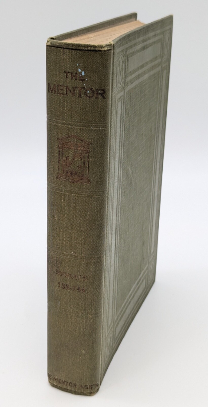 The Mentor Serials 133-144 June-Dec 1917 Hardcover Bound Book