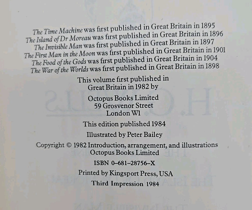 Treasury Of The World Masterpieces Lot H.G. Wells, Sir Arthur Conan, Mark Twain