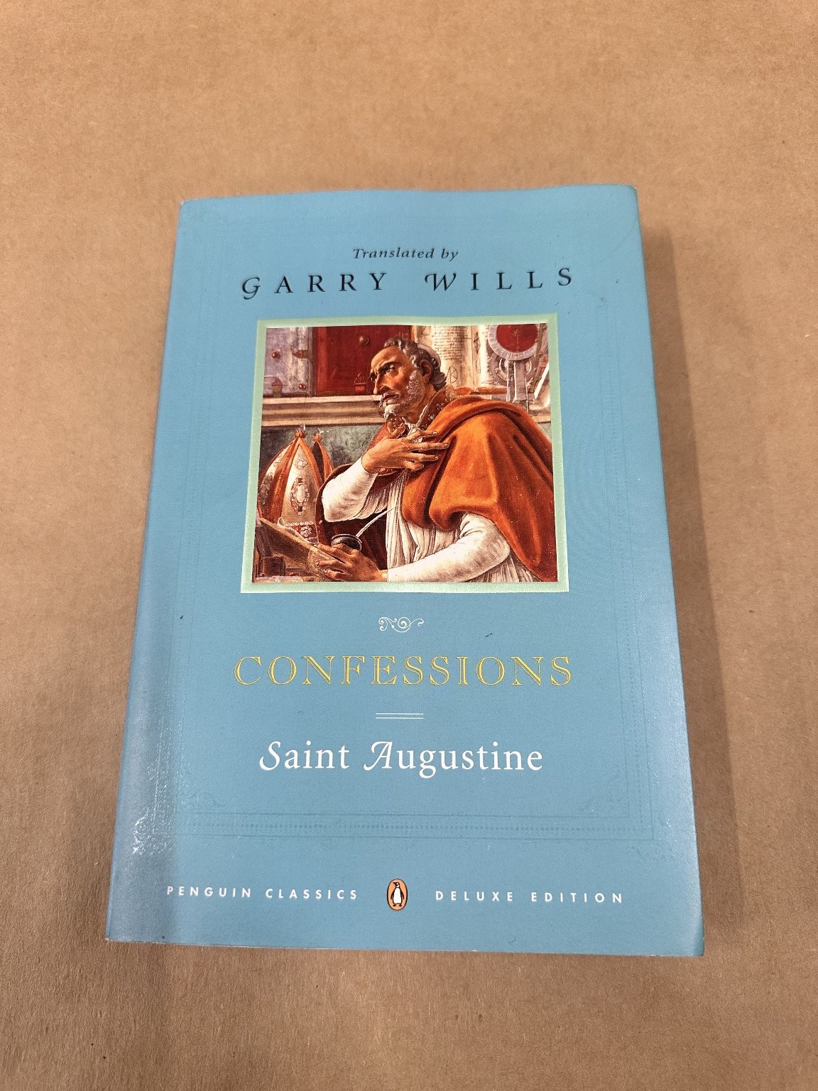 Confessions Saint Augustine Garry Wills Deluxe Edition Penguin Classics
