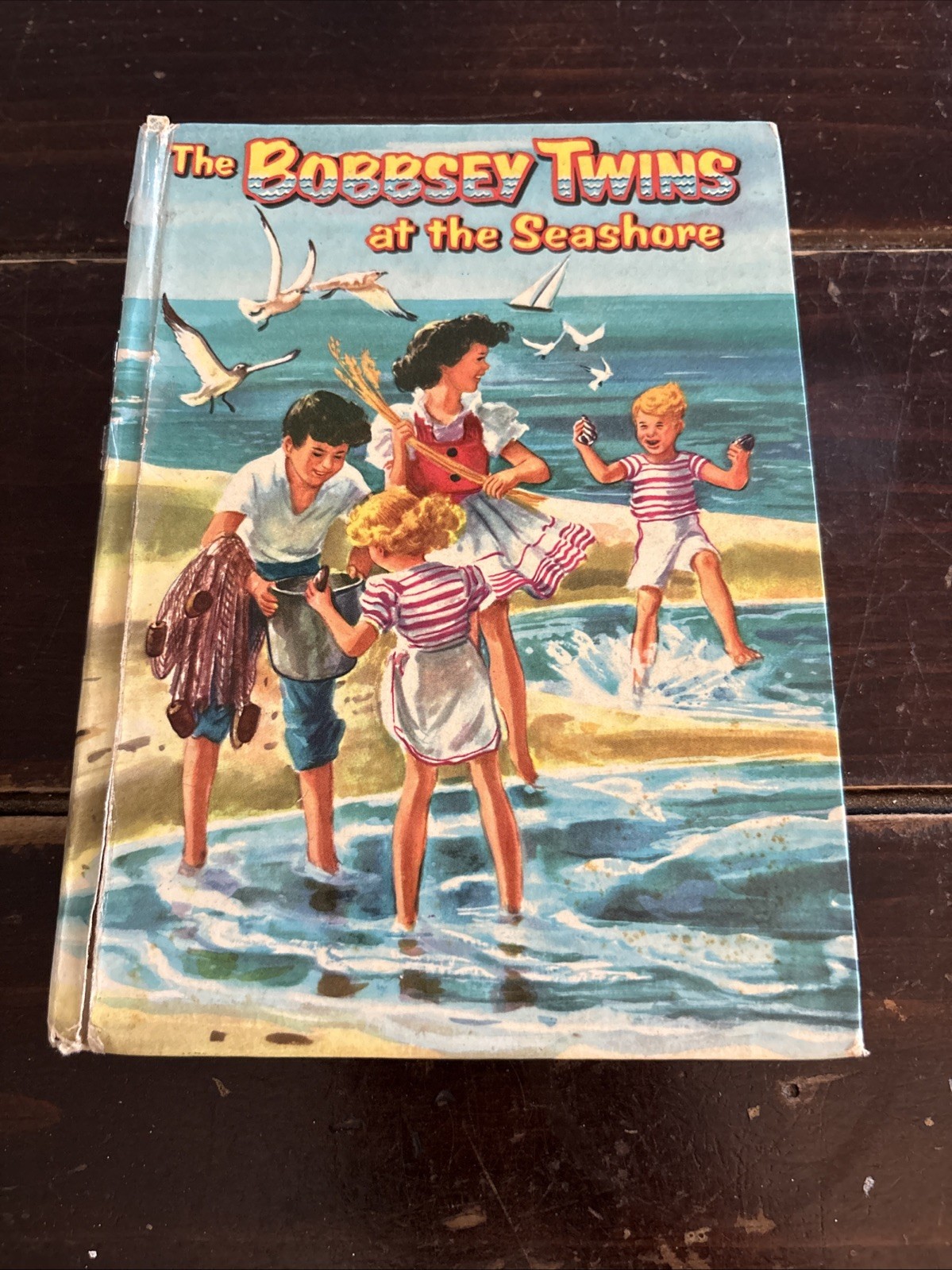 The Bobby Twins At The Seashore Hardback Book By Laura Lee Hope 1950 & 1954