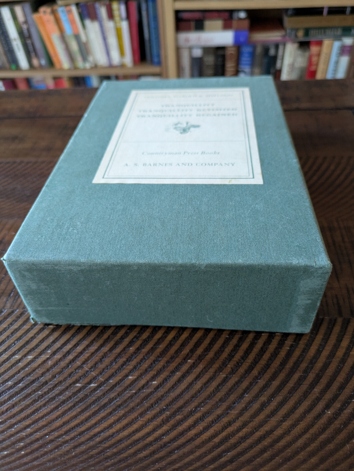 Tranquillity: 3 Volume Box Set | Col. Harold P. Sheldon | 1945 Hardcovers
