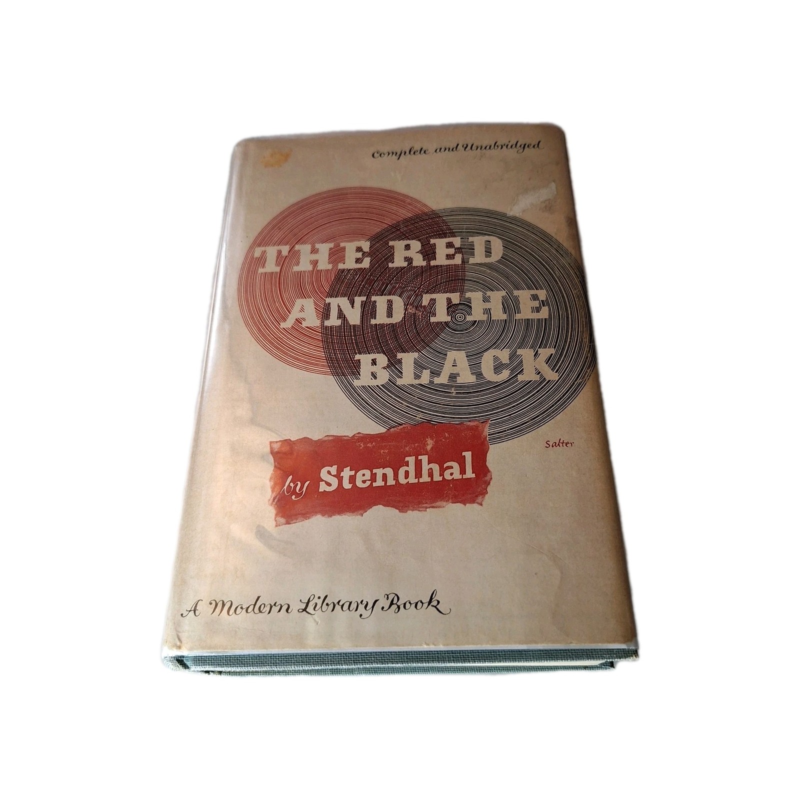 The Red And The Black by Stendhal- Modern Library #157 (Hardcover, 1953)