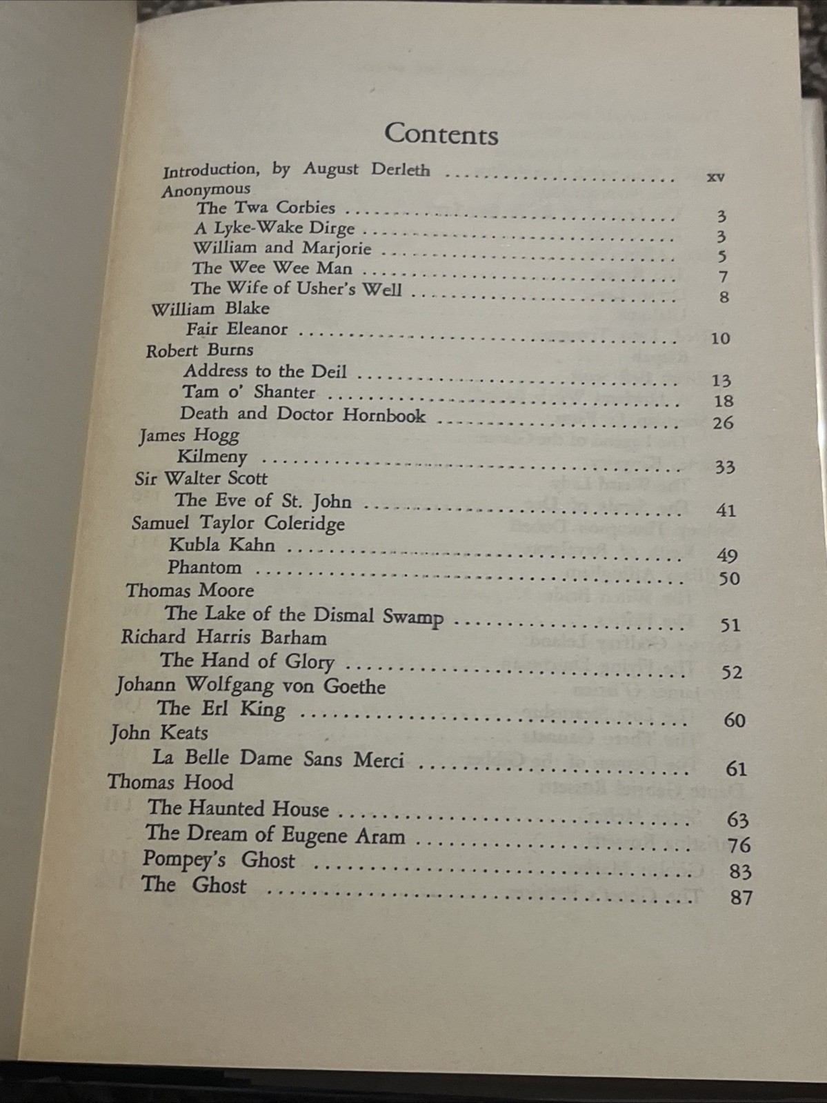 August Derleth *RARE* Dark of the Moon Book – 1947 – Arkham House – 1st ED
