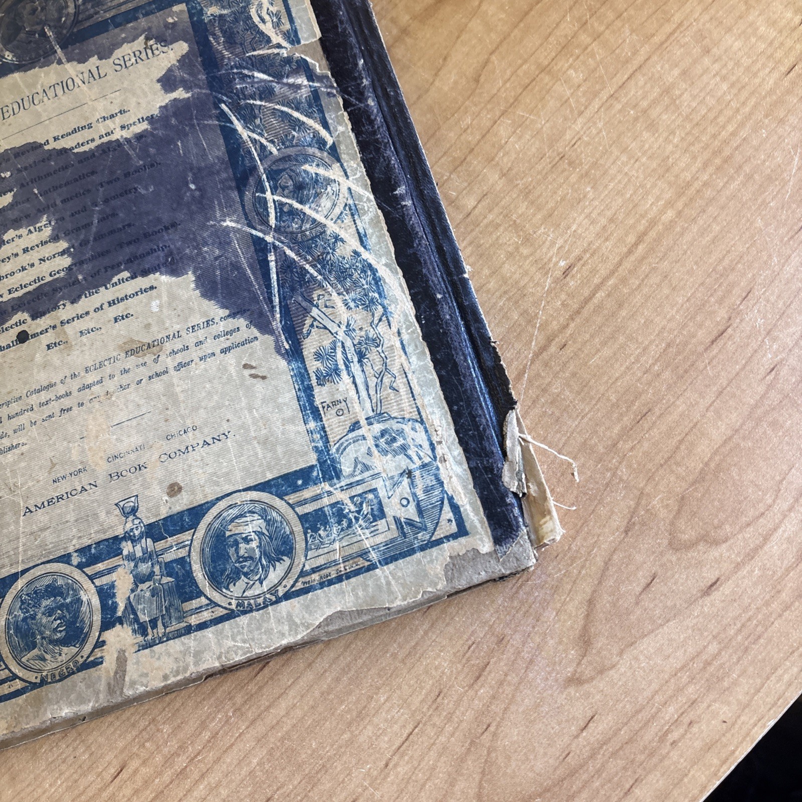 Old book „Complete  Geography“ by American Book Company issued in 1883 ???