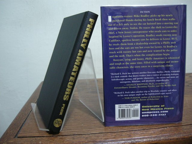 Philly Amateurs Richard E. Peck Signed & Inscribed First Edition 2006 Auto Theft