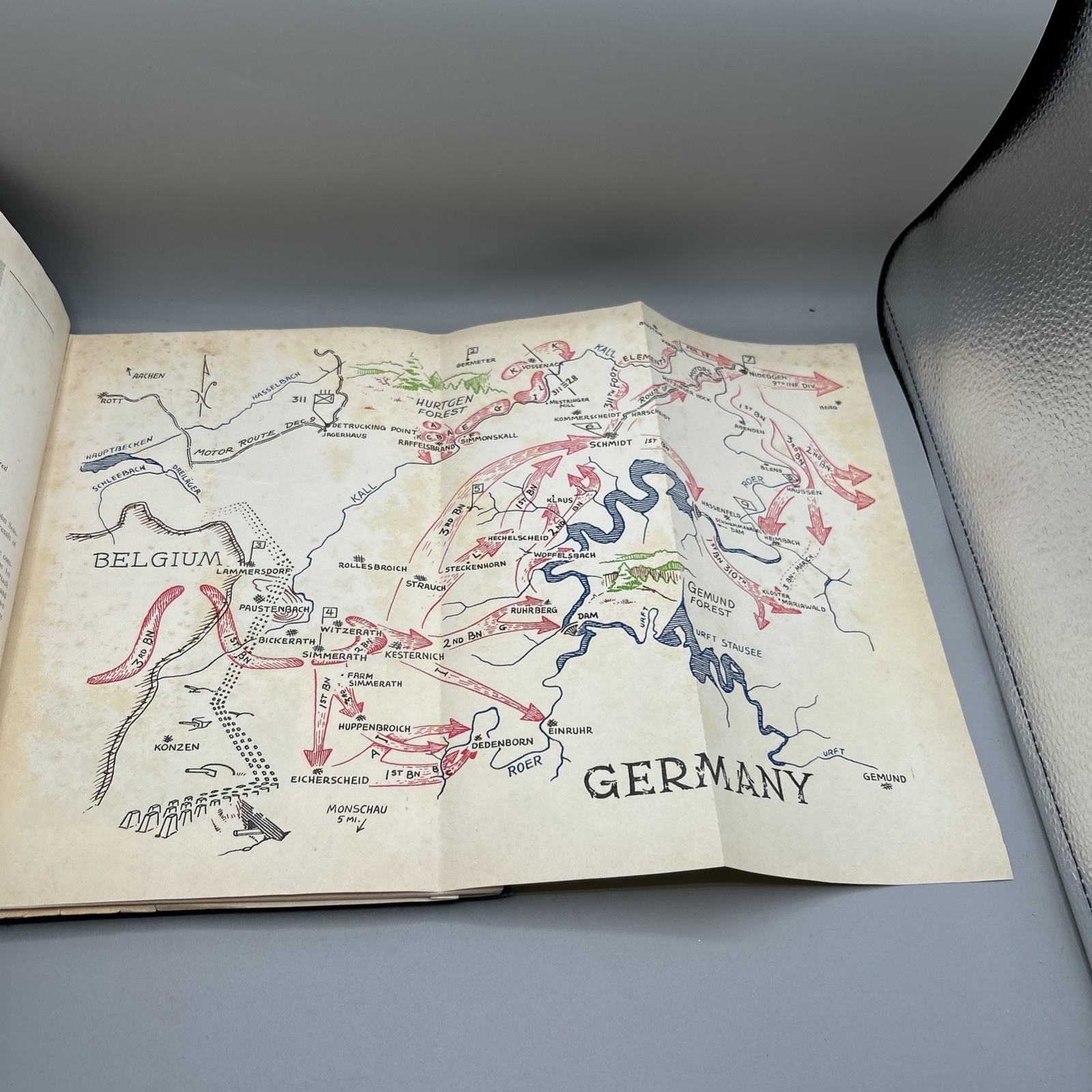 1945 Combat Journal 311th Timberwolf Regiment 78th Lightning Division