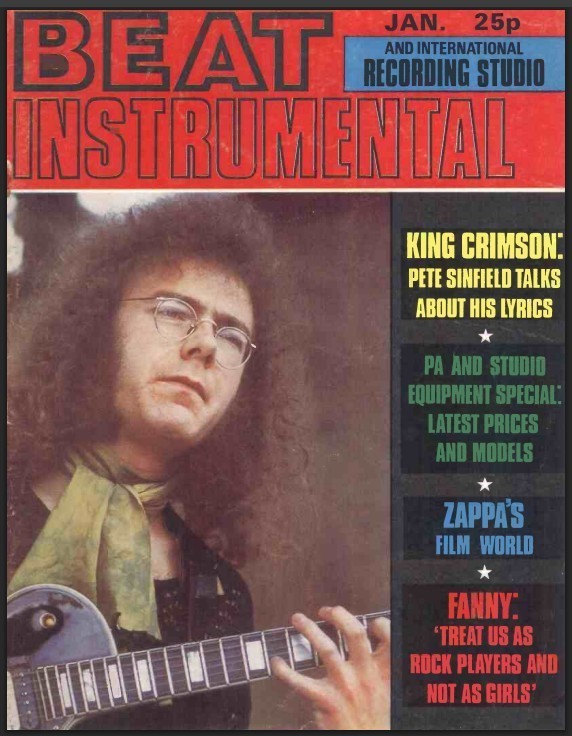 BEAT INSTRUMENTAL 1970S 82 Unique Issues In PDF Format On USB Flash Drive