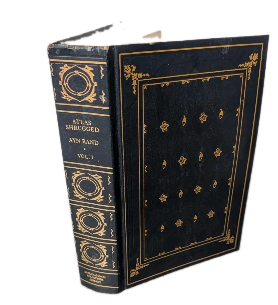 Atlas Shrugged Vol I Ayn Rand 1957 Hardcover International Collectors Library