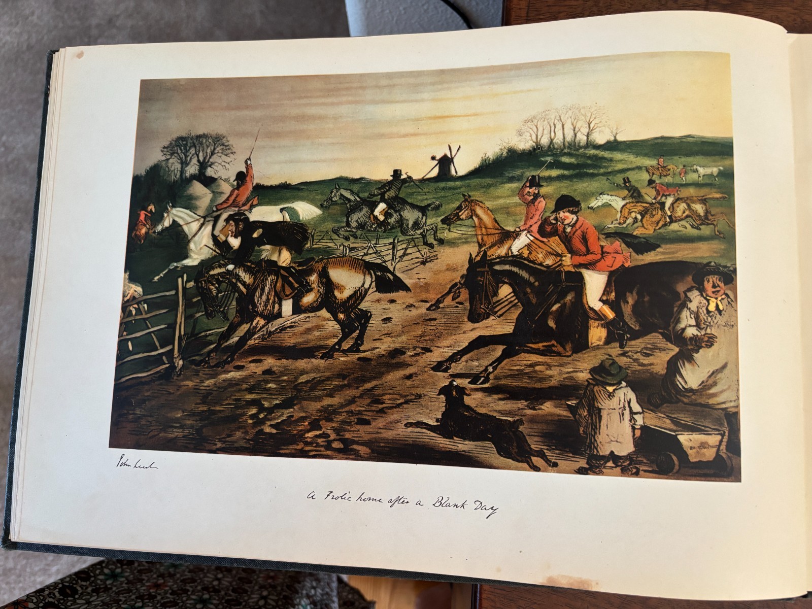 The Noble Science John Leech 1817-64 in the Hunting Field 1948 By T. Bodkin book