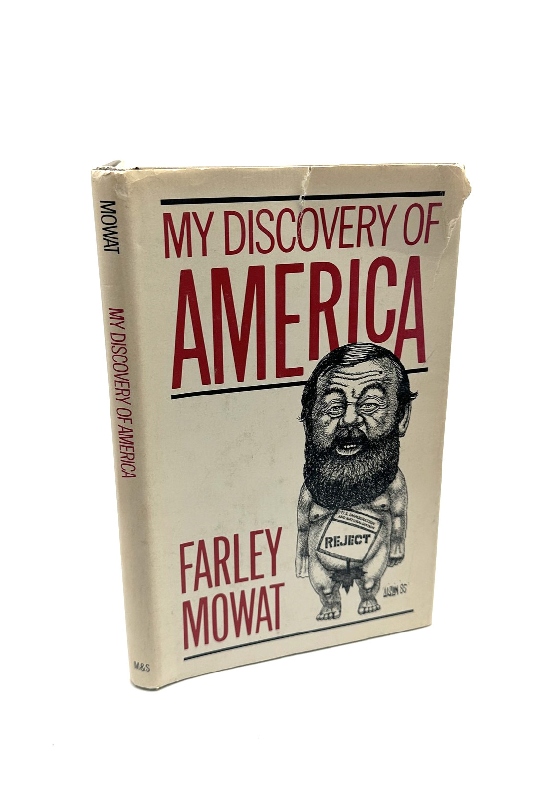 My Discovery of America Farley Mowat 1985 McClelland & Stewart Paperback