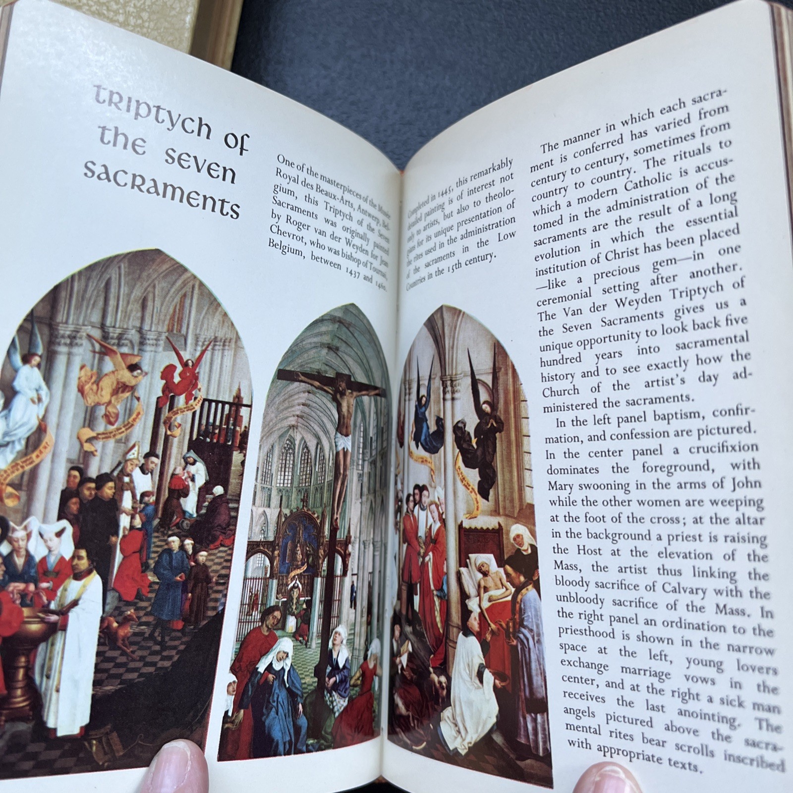 Library Of Catholic Devotion Set Prayer Book & Christ & the Church Vtg 1967 1965