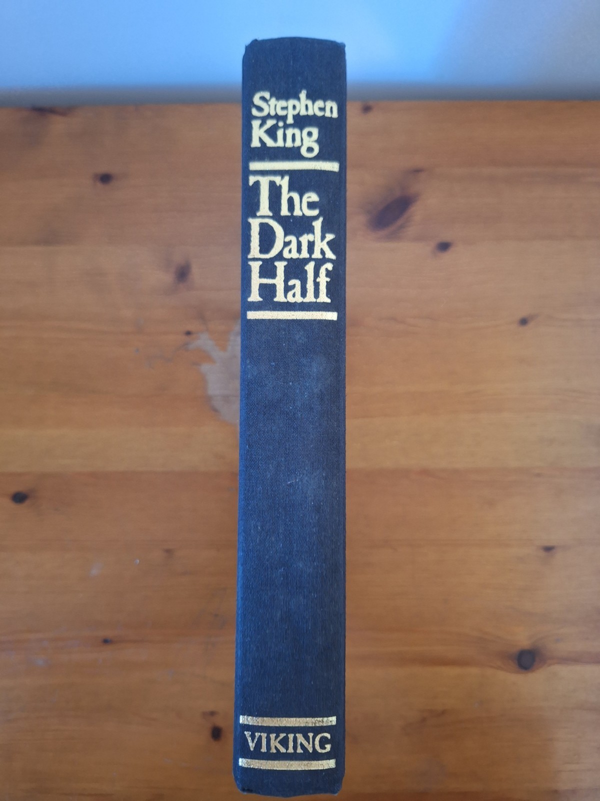 Stephen King The Dark Half 1989 First Print No Dust Jacket First Edition Viking