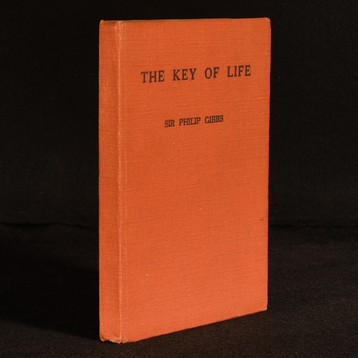 1948 The Key of Life Sir Philip Gibbs First Edition Signed