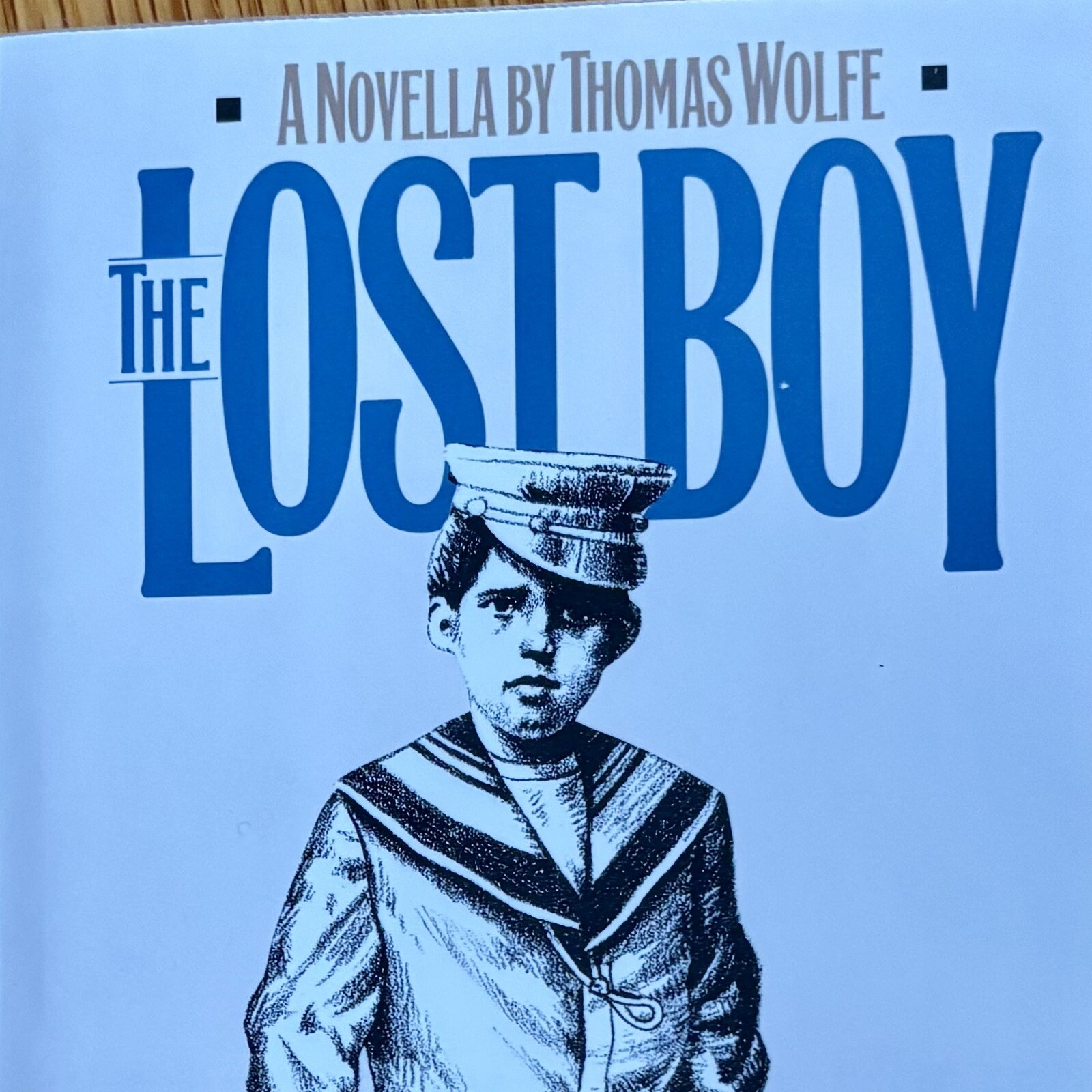Thomas Wolfe—THE LOST BOY: A Novella—North Carolina—1st Ed Hardcover—1992—VG+