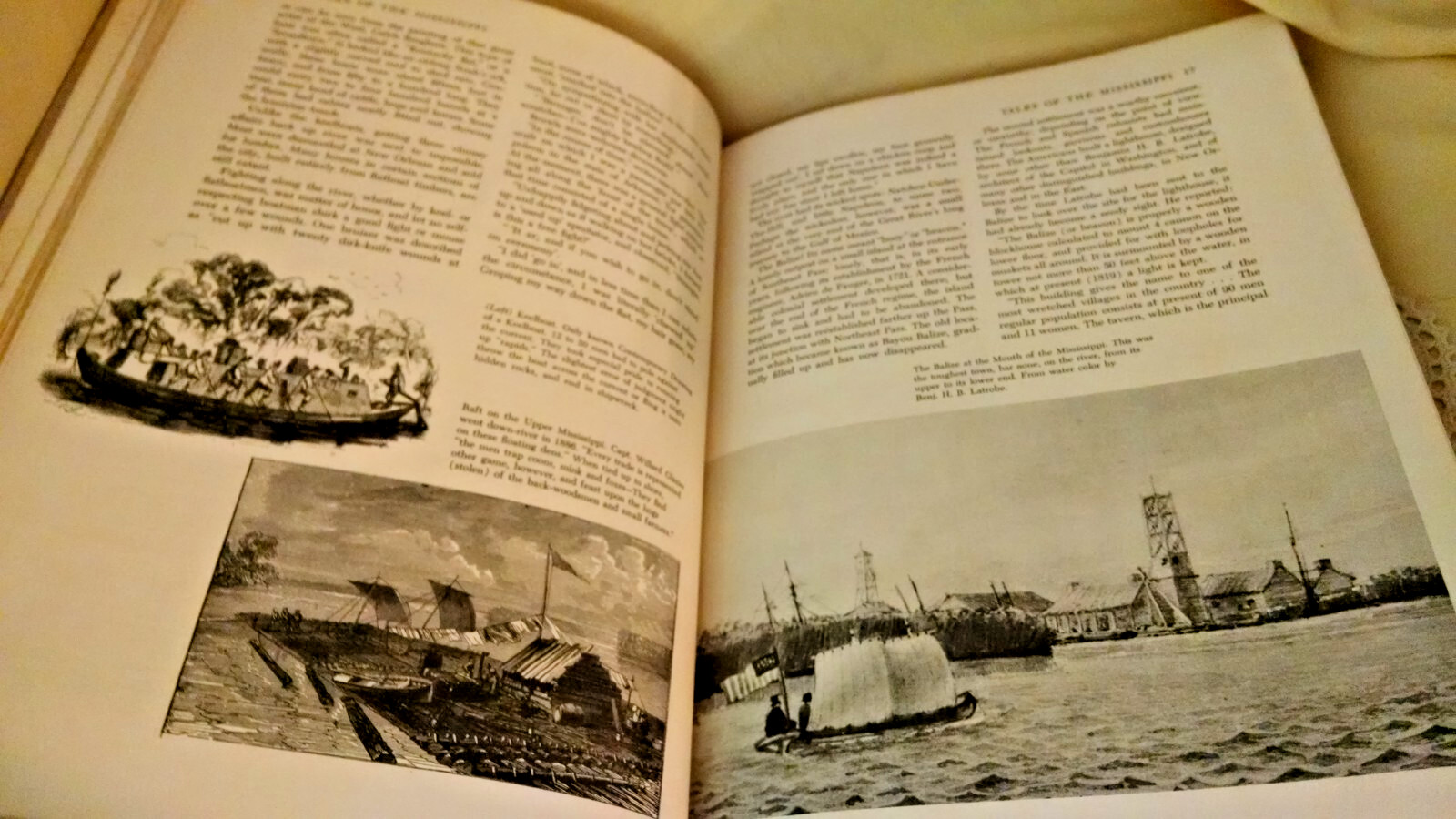 TALES OF THE MISSISSIPPI BY RAY SAMUEL HUBER OGDEN HASTINGS HOUSE PUB 1955 ILL.