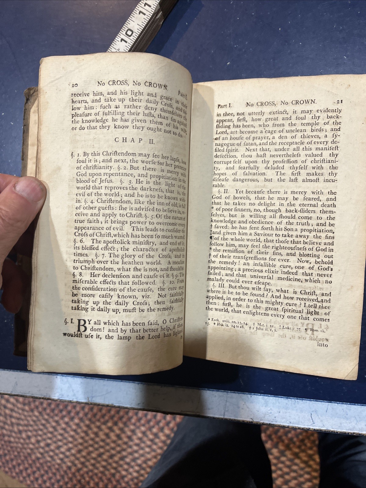 William Penn: No Cross No Crown Nature & Discipline Of Christ 1797 Gough Pub HC