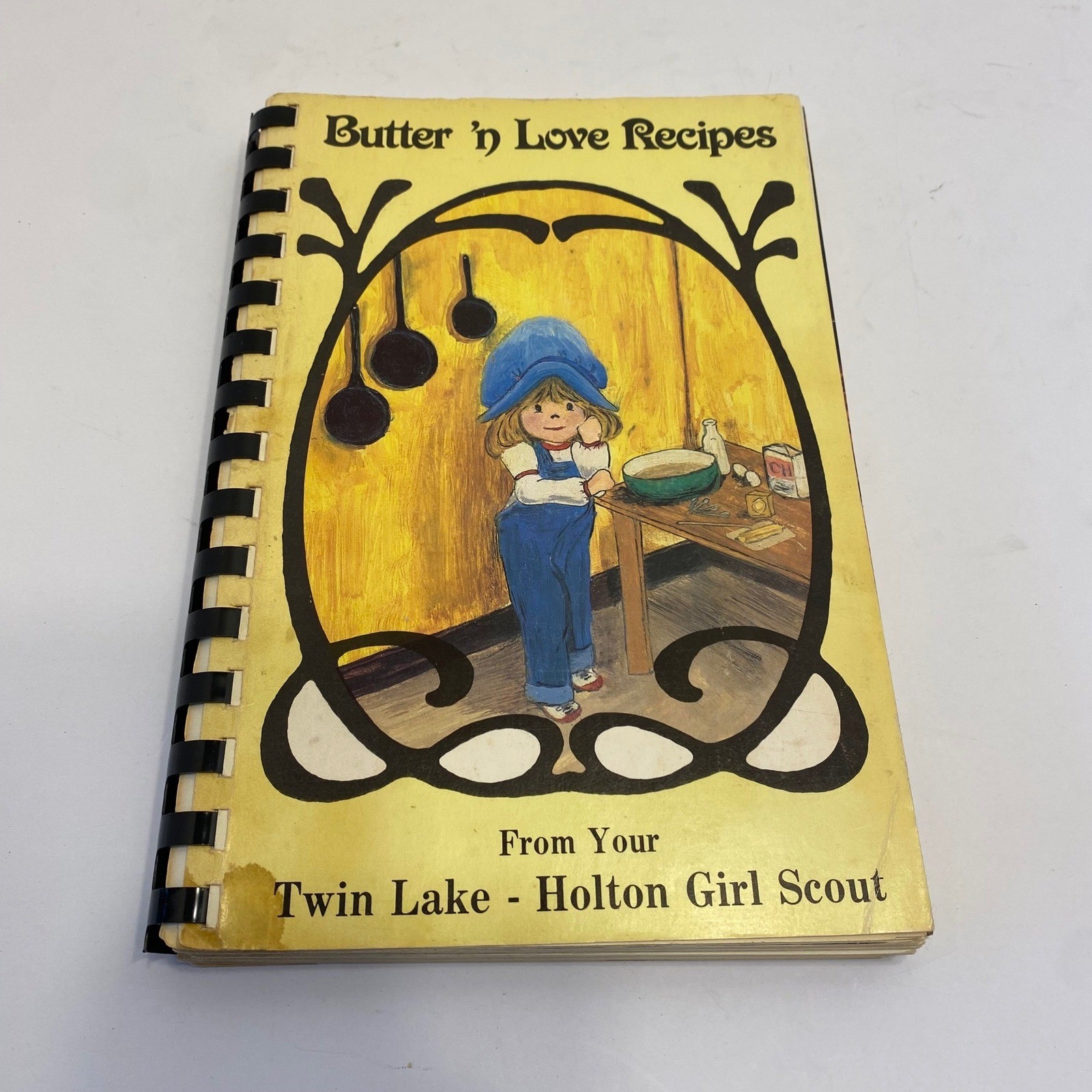 Girl Scouts Cookbook Butter n Love Recipes Twin Lake Holton MI