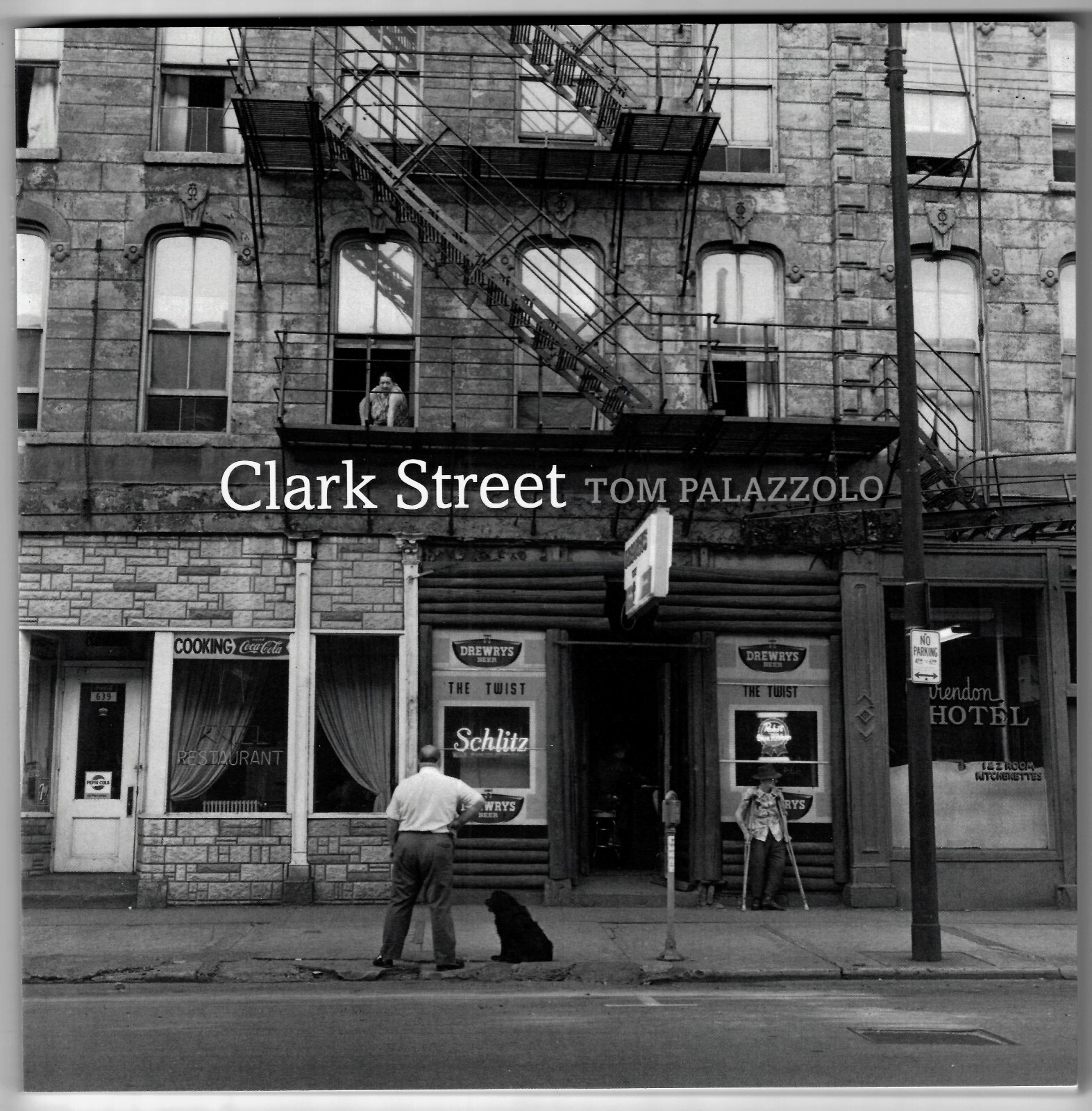 „CLARK STREET“ Tom Palazzolo SIGNED Photo Book Chicago 1962-1966