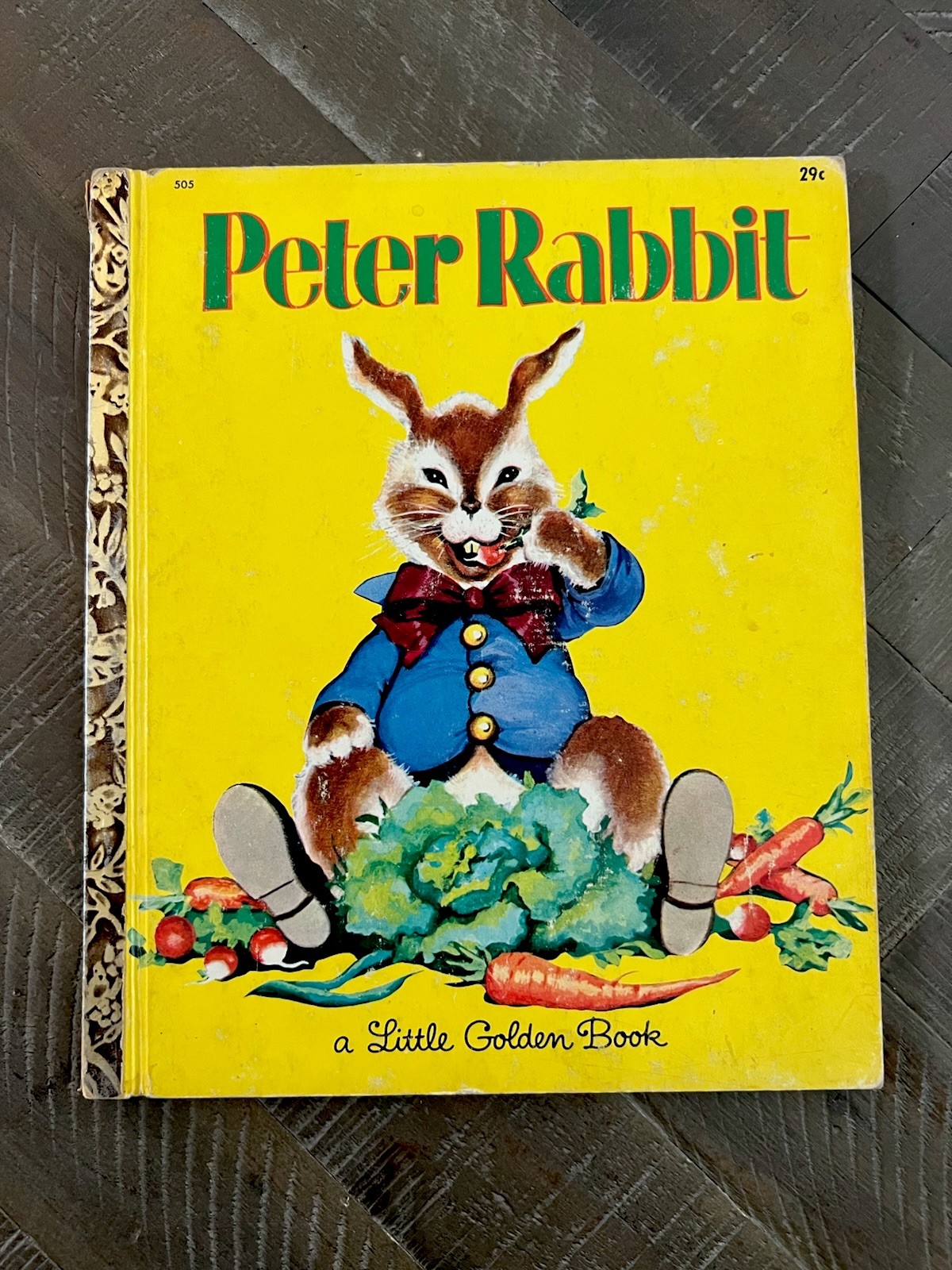 Little Golden Book #505 Peter Rabbit 29c 3rd “C” Printing c1958