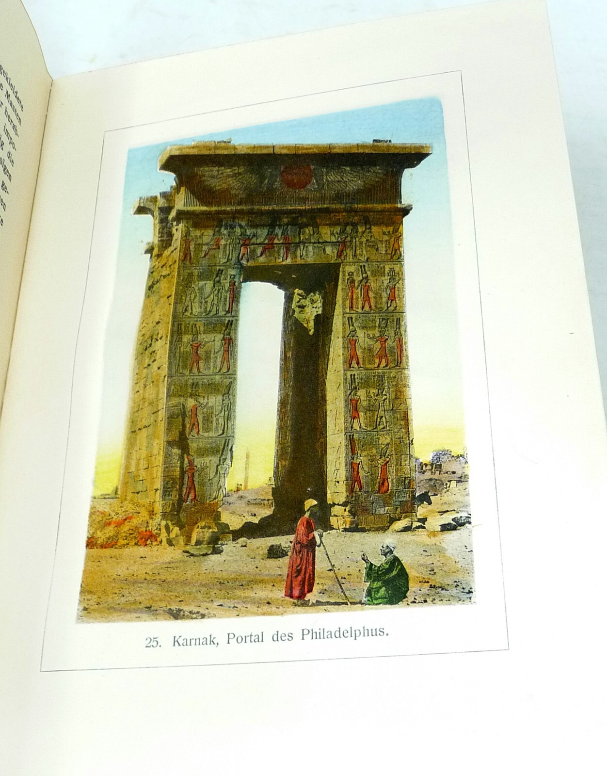 1905 Egypt History Travel Hand Colored Illustrations Cairo Luxor Aswan in German