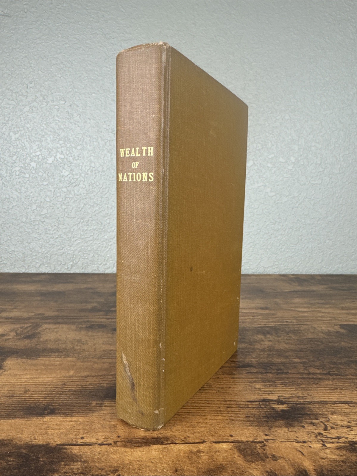 Wealth Of Nations By Adam Smith – Hartford – Cooke & Hale – 1818 – Volume 1 Of 2