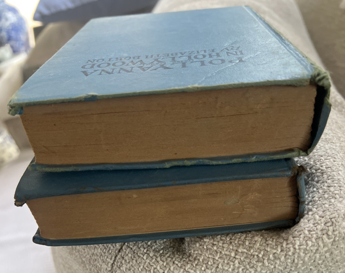 Lot of 2 Vintage Collectible Pollyanna Books 1930’s
