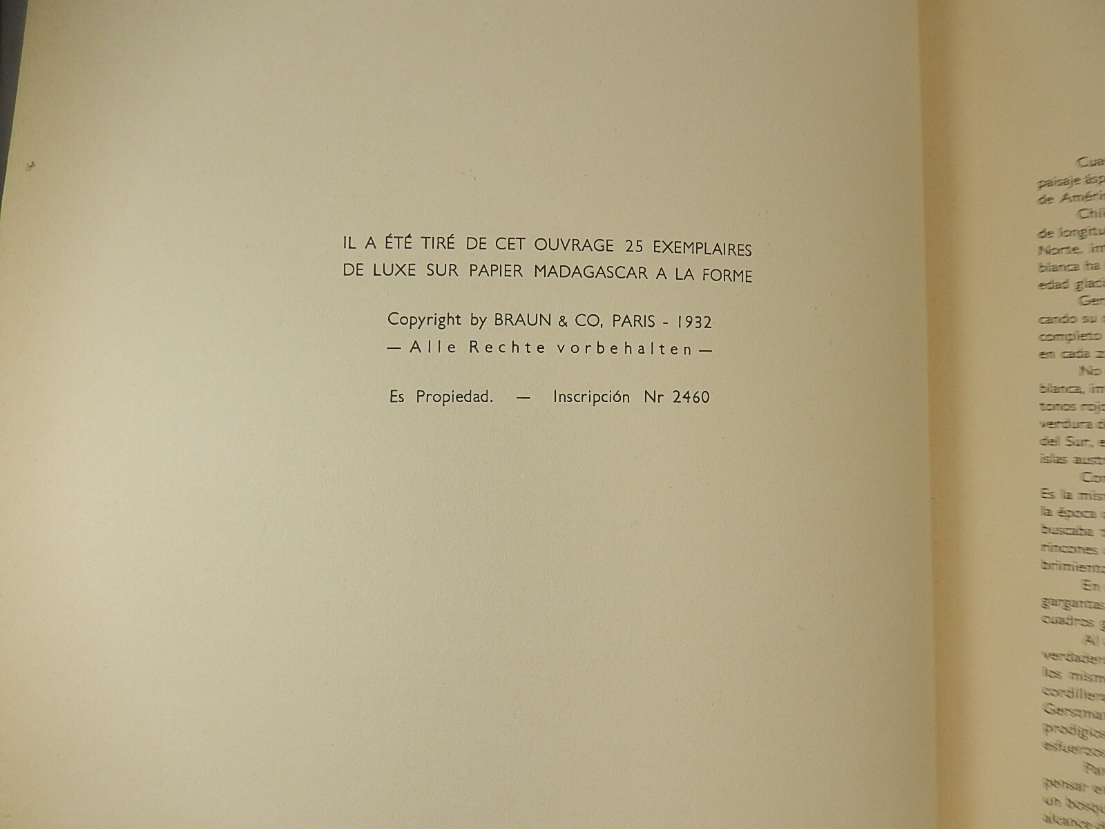 Chile: 280 Copper Engravings by Robert Gerstmann, 1932, Limited Numbered #2460
