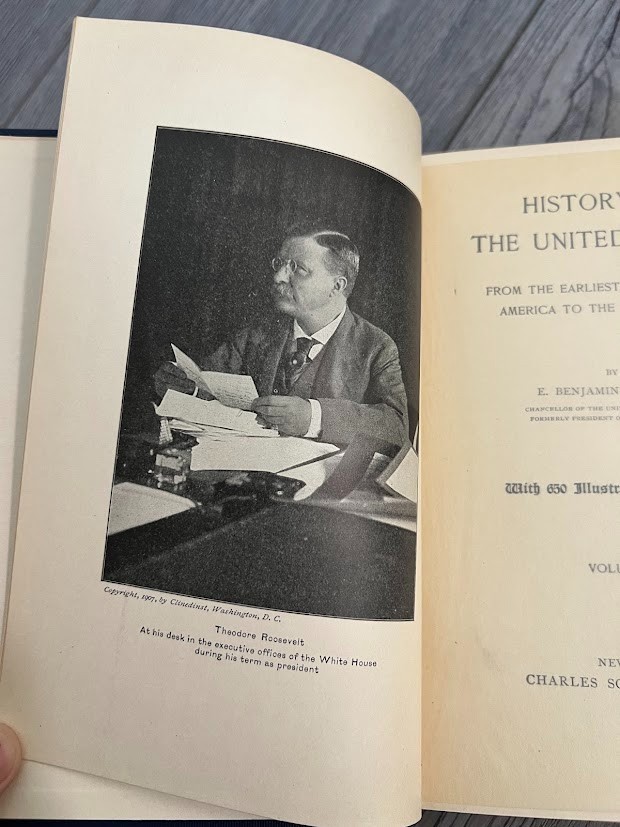 History Of The United States 3 Volumes (II, V, VI) Scribners E.Benjamin Andrews