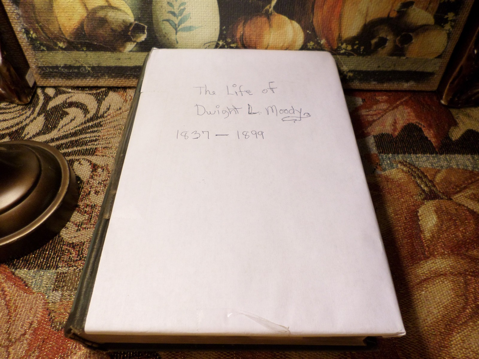 The Life of Dwight L. Moody 1900 William R. Moody FIRST EDITION Antique HC