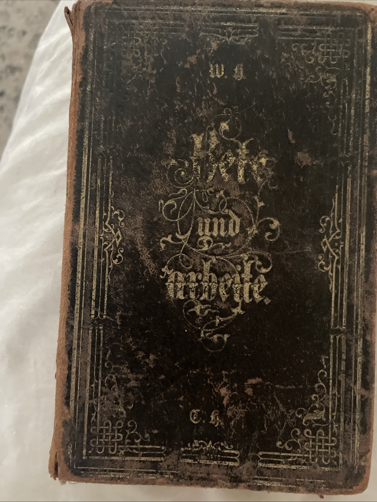 Bete Und Arbeite German Devotional And Prayer Book 1870