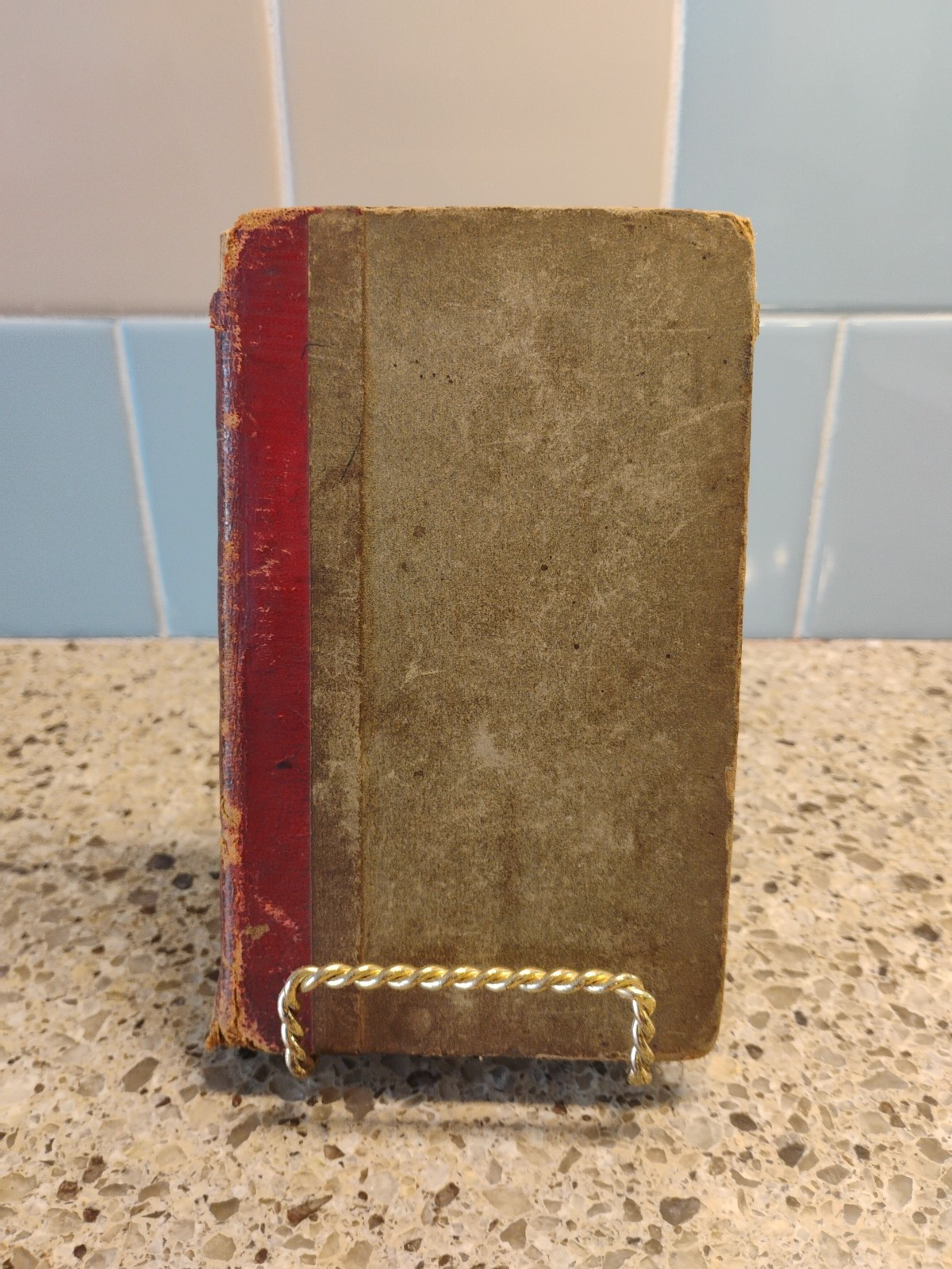 FATHER CLEMENT 1827 – Vintage Antique Roman Catholic hardcover Pocket Size
