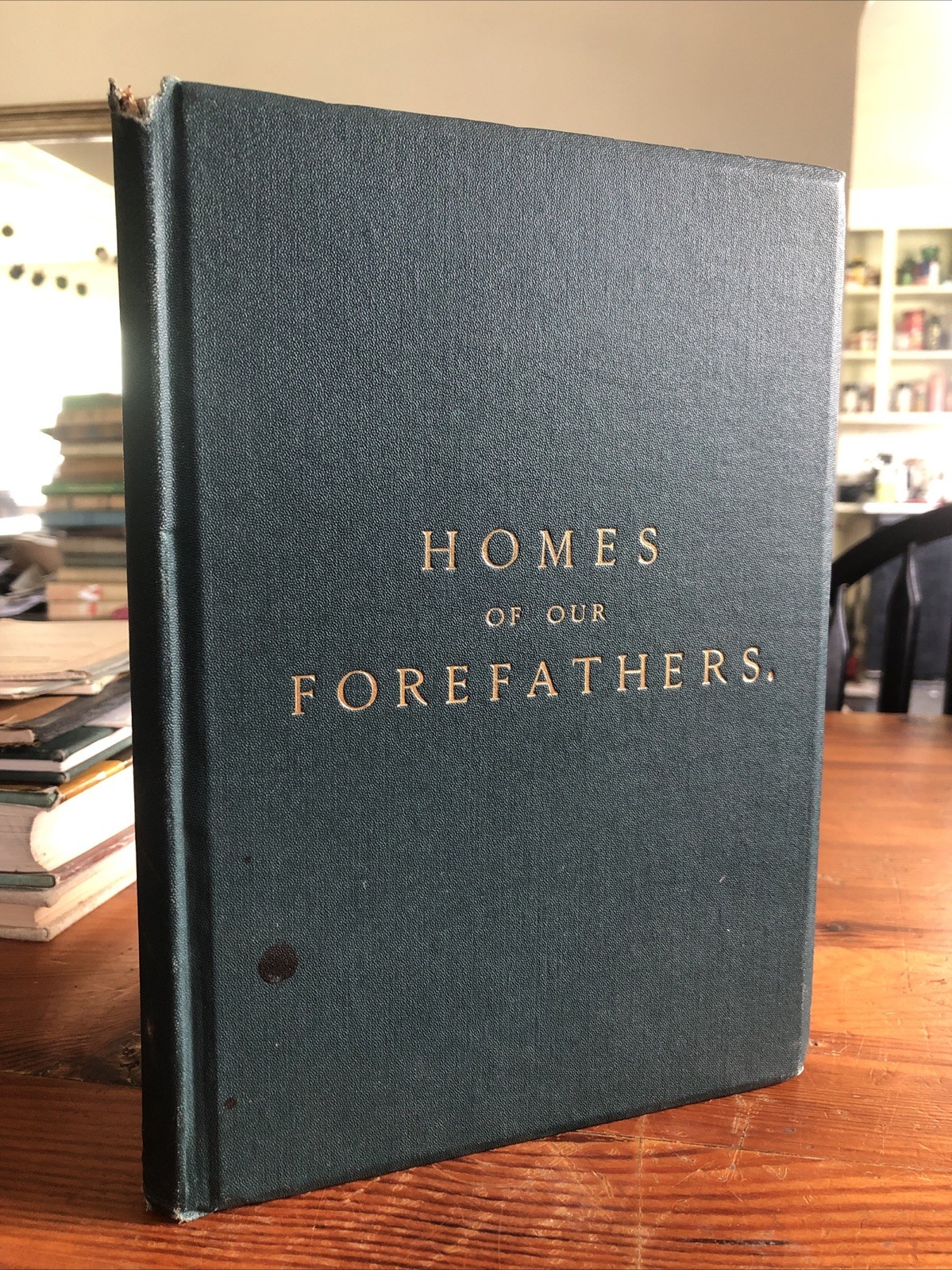 The Homes Of Our Forefathers: Boston Old & New England 1889 Architecture